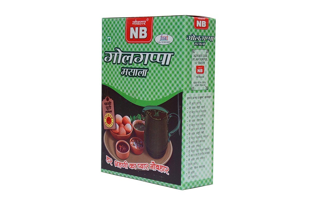Nau Bahar Golgappa Masala    Box  100 grams